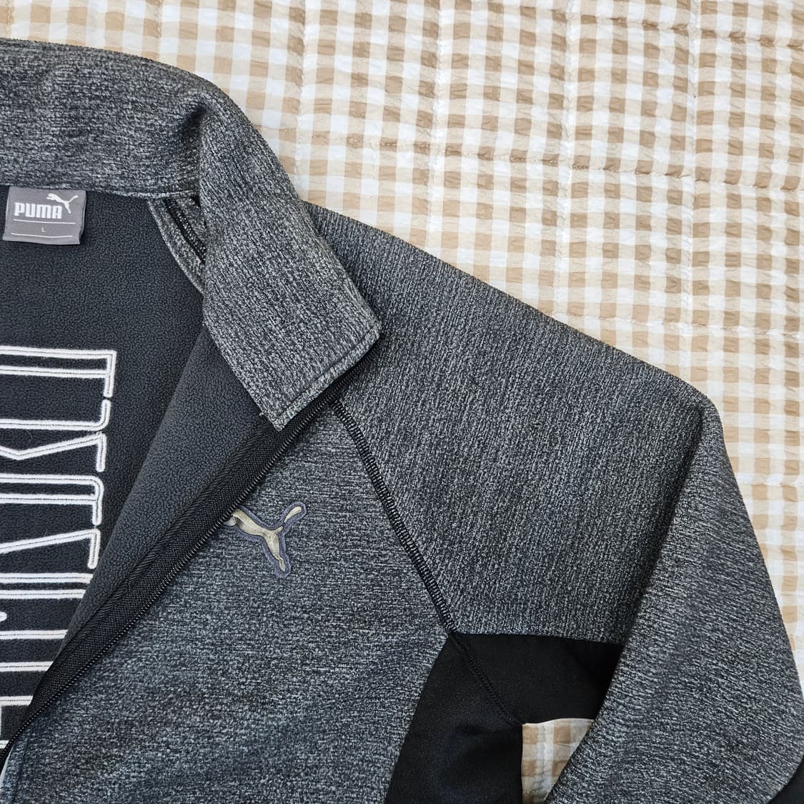 푸마 기모 간절기 집업자켓 남자100 상품이미지3