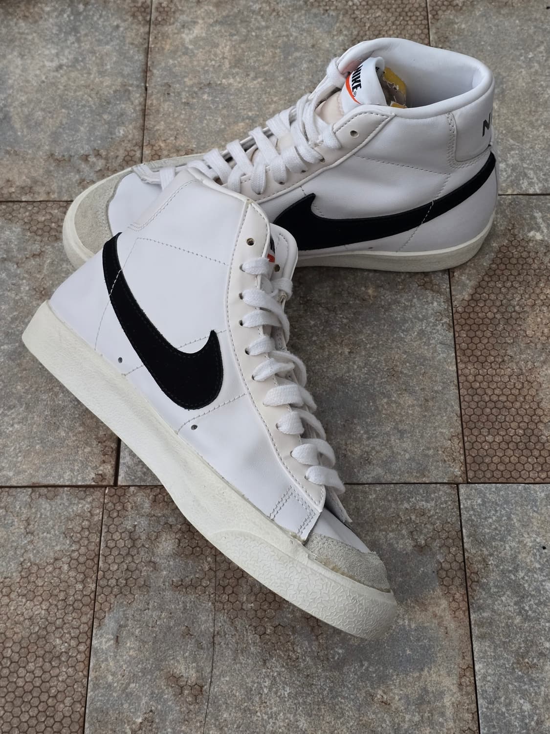 (250)나이키 블레이저 미드 77 빈티지 화이트 상품이미지5
