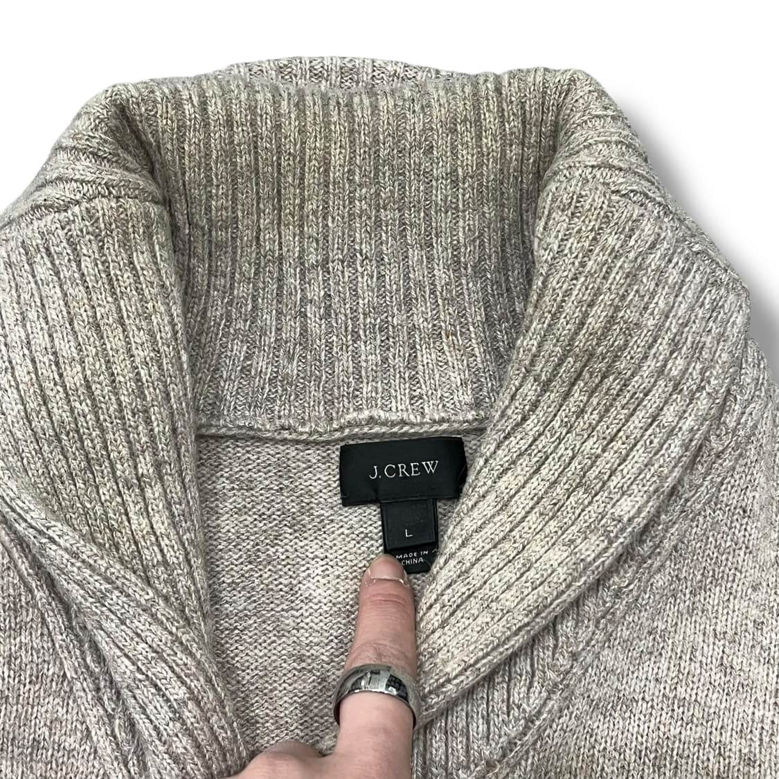 제이크루 숄카라 반집업 니트 s08779 상품이미지6