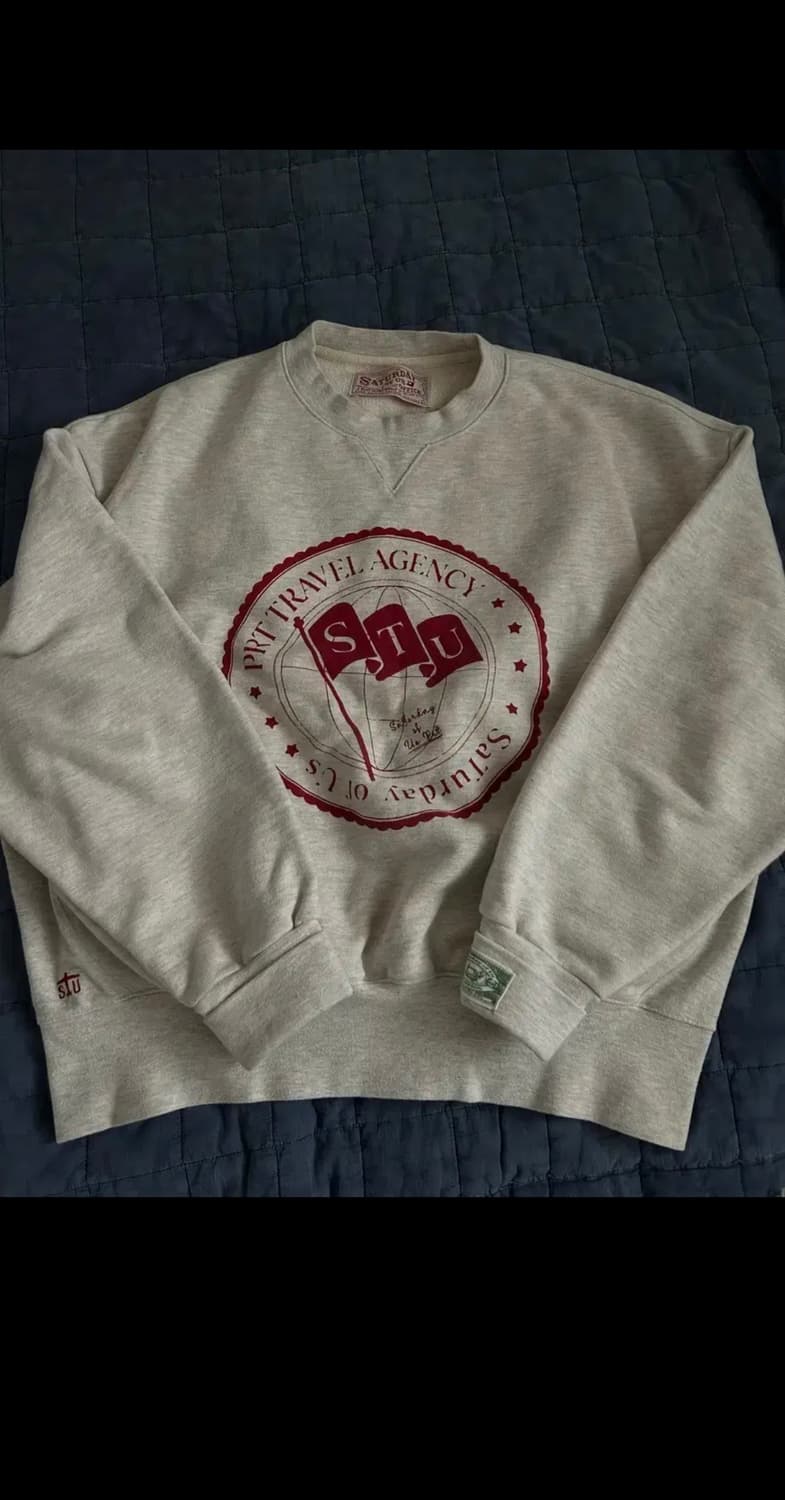 Stu prtprt 협업 스웻(OS) 상품이미지1