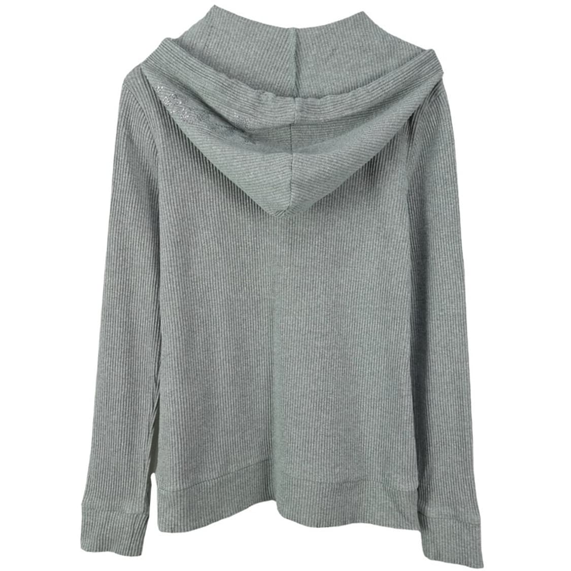 [게스] 비즈 하프집업 반집업 니트 후드티 그레이 M20087 상품이미지3