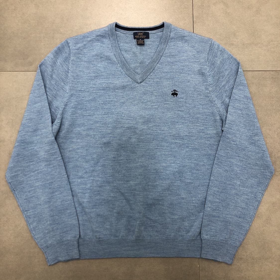 브룩스브라더스 메리노울 니트 스웨터 M 상품이미지1