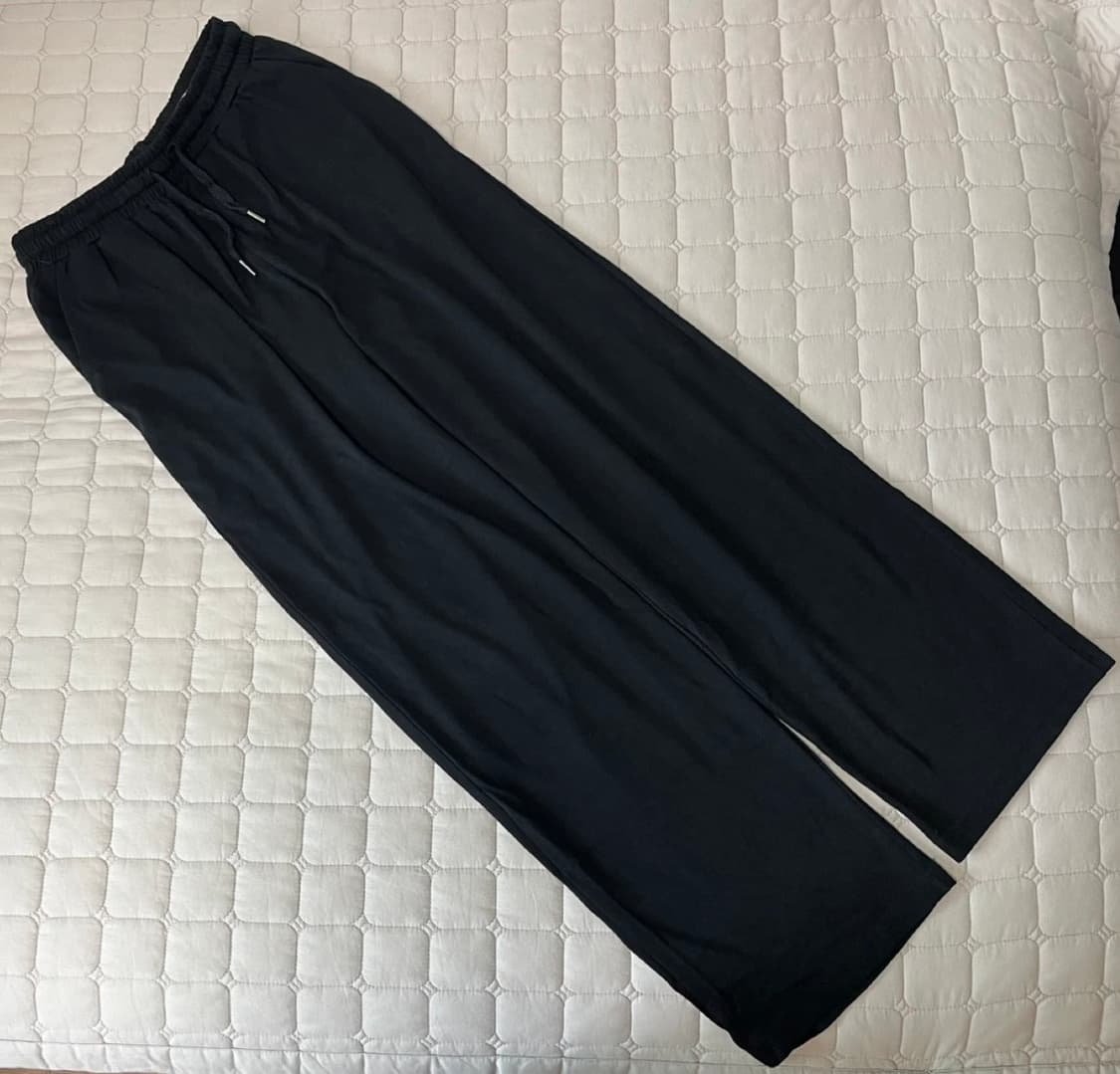 퍼스널팩 프리미엄 코튼 이지팬츠 블랙 L 상품이미지1