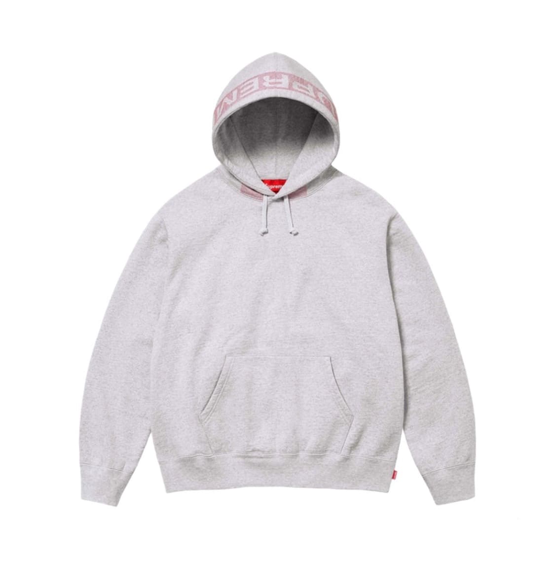 슈프림 자카드 스트라이프 후드 스웨트셔츠 애쉬그레이 상품이미지1