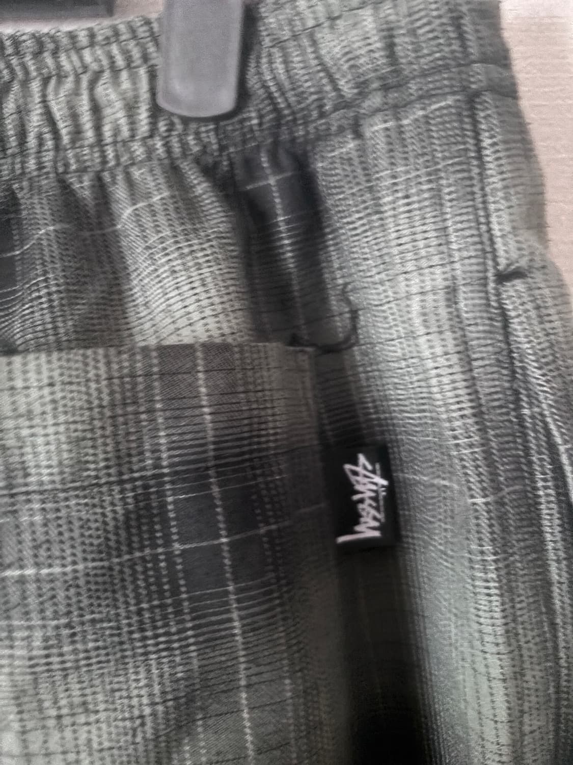 stussy 체크 팬츠 상품이미지3