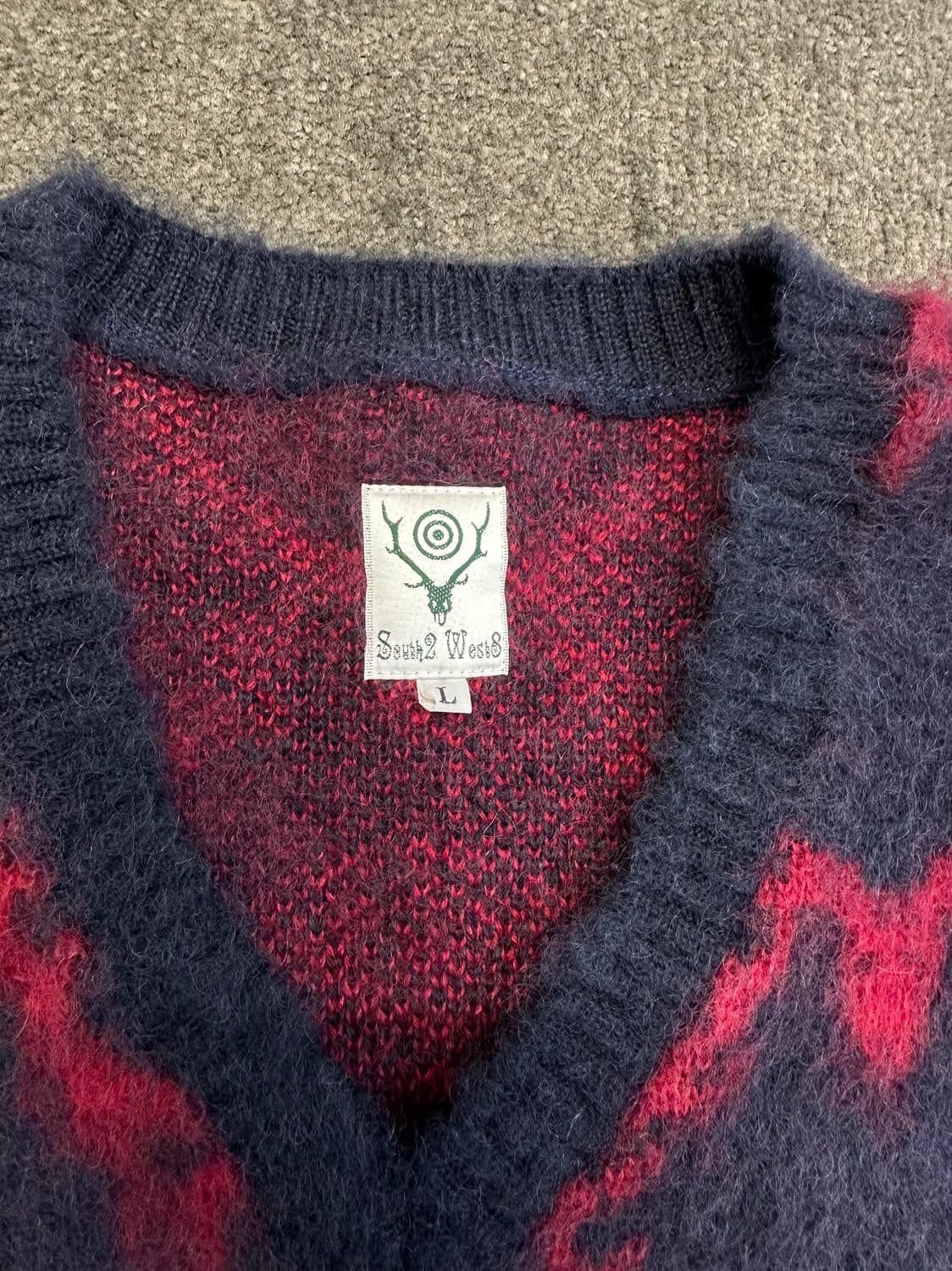 South2 West8 모헤어 니트 L 상품이미지2