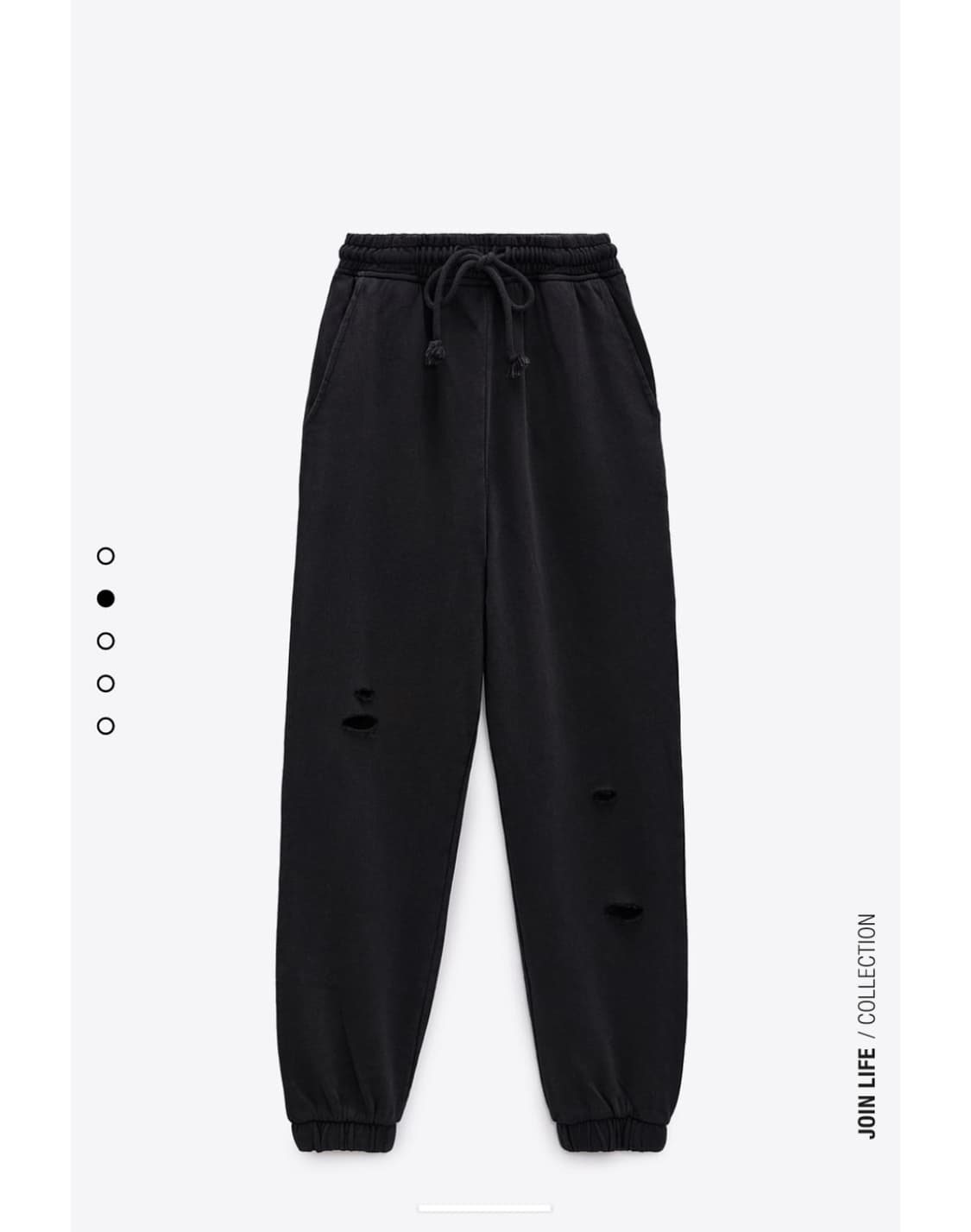 자라 디스트로이드 조거 팬츠 상품이미지1