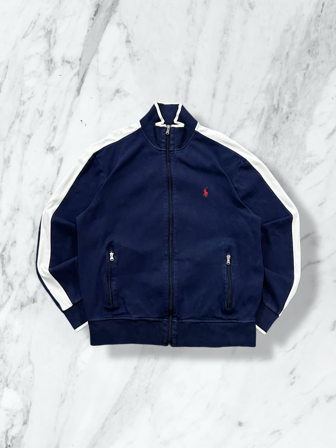 폴로 랄프로렌 사이드라인 네이비 집업자켓 L 상품이미지1
