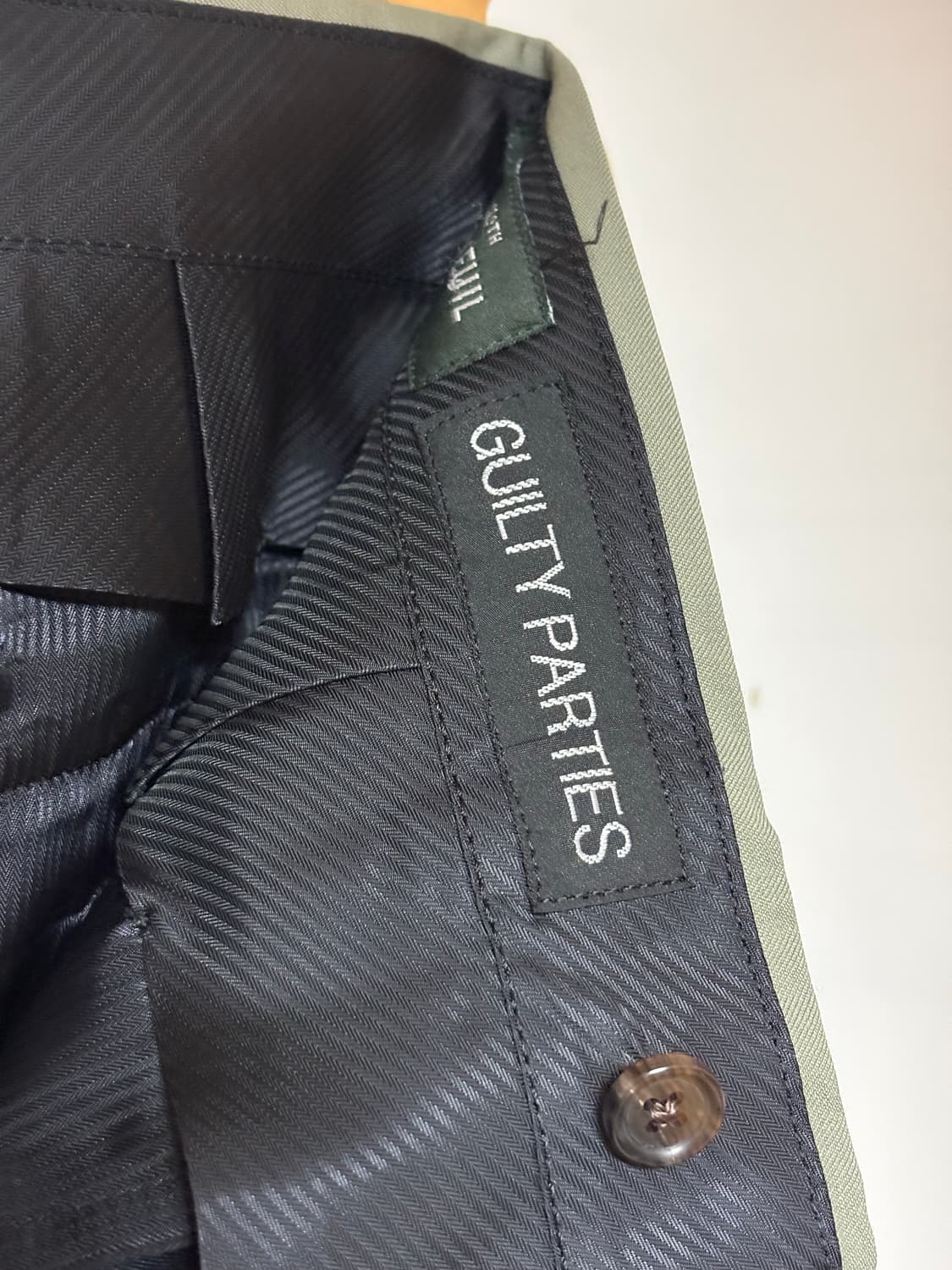 Wacko Maria Pleated Trousers TYPE2 green 상품이미지4