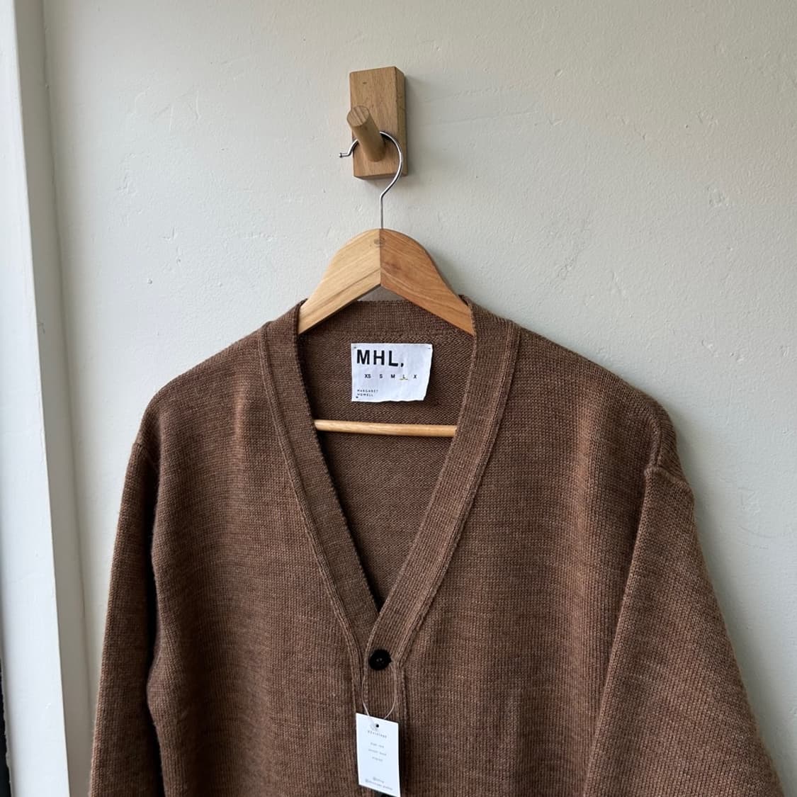 16455 - 마가렛호웰 베이지 울 가디건 (울 100%) 상품이미지1