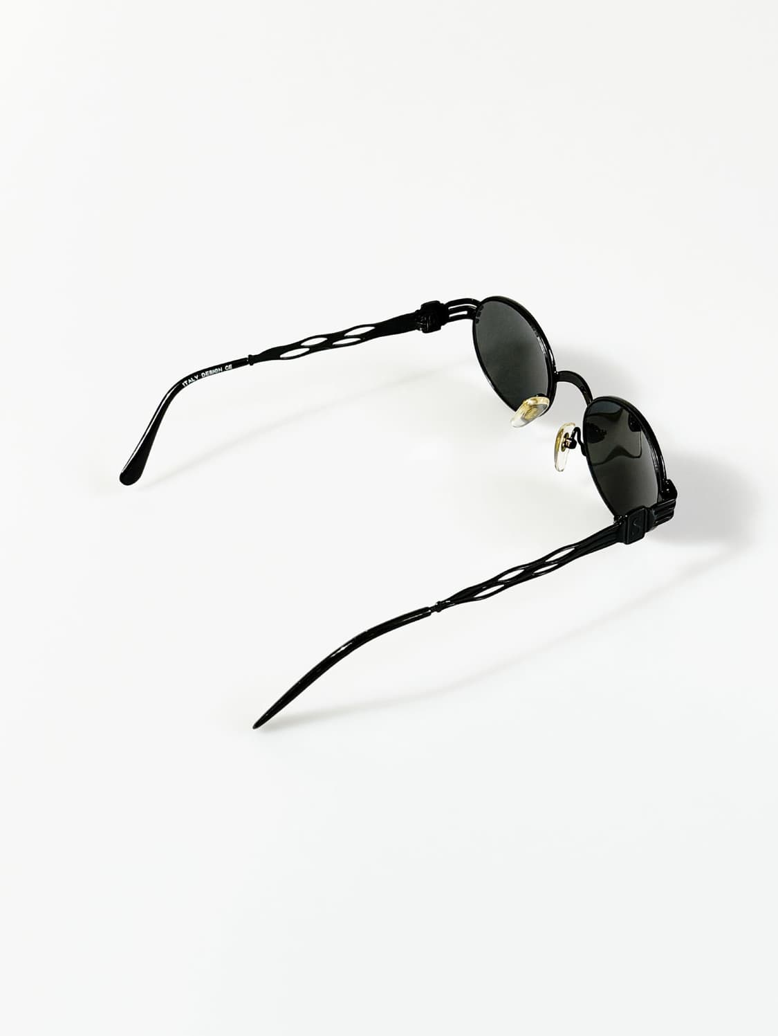 90s JOANNA 블랙 슬림 오벌 편광렌즈 빈티지 선글라스 상품이미지4