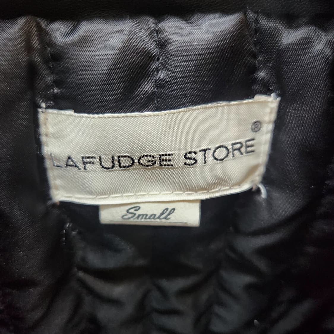 라퍼지스토어 가죽 레더 크롭 투웨이 스트링 자켓 S(L) 상품이미지7