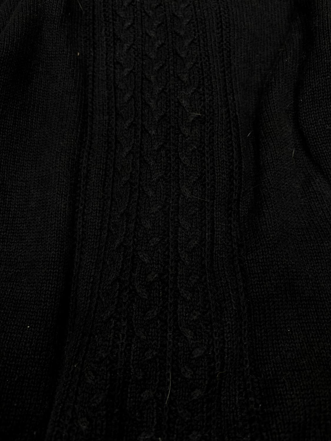“COMME CA MEN” Deep Navy Knit Detail Hoo 상품이미지7
