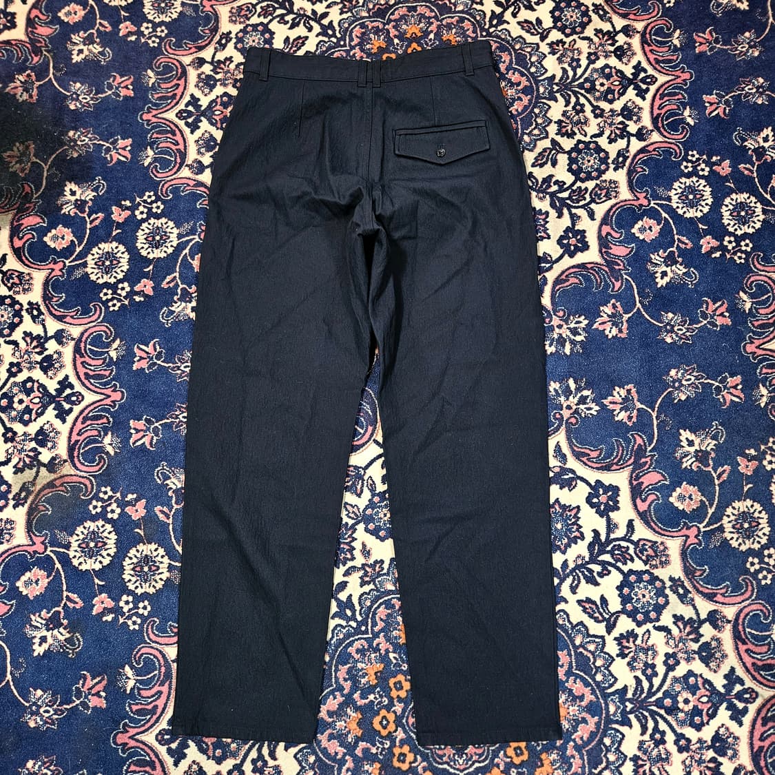 코스(COS) 베이직 다크 네이비 코팅 팬츠 eur 36 size 상품이미지2