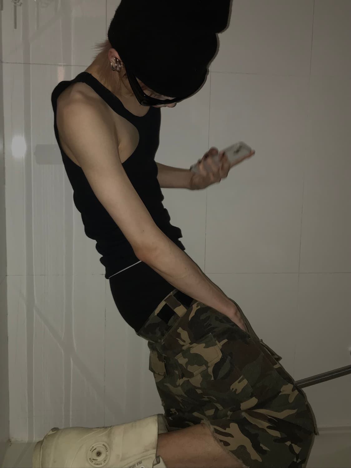 선데이오프클럽 카모 쇼츠 상품이미지1
