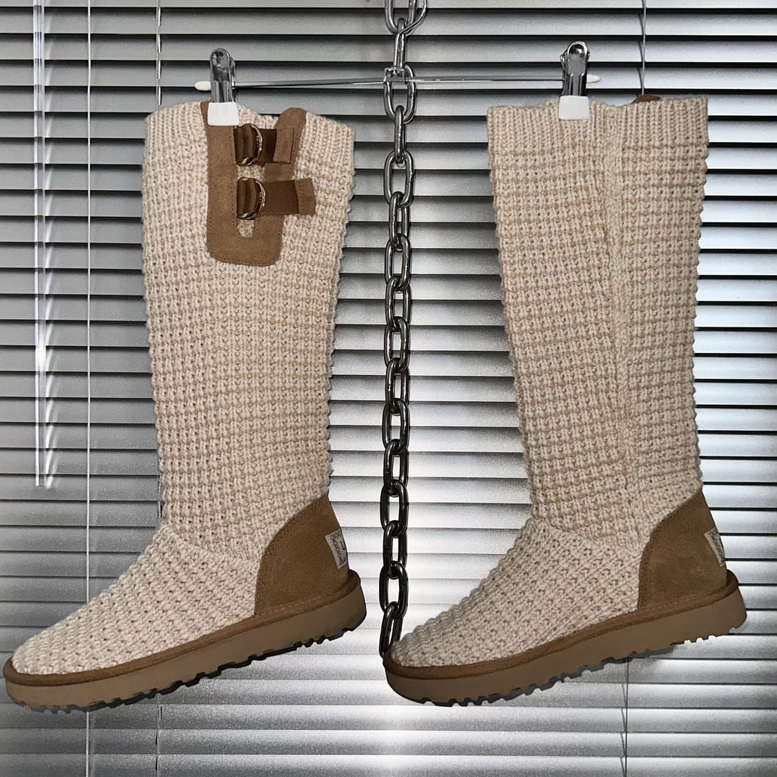 00s 베이지 어그 니크 버클 카디 부츠 상품이미지3