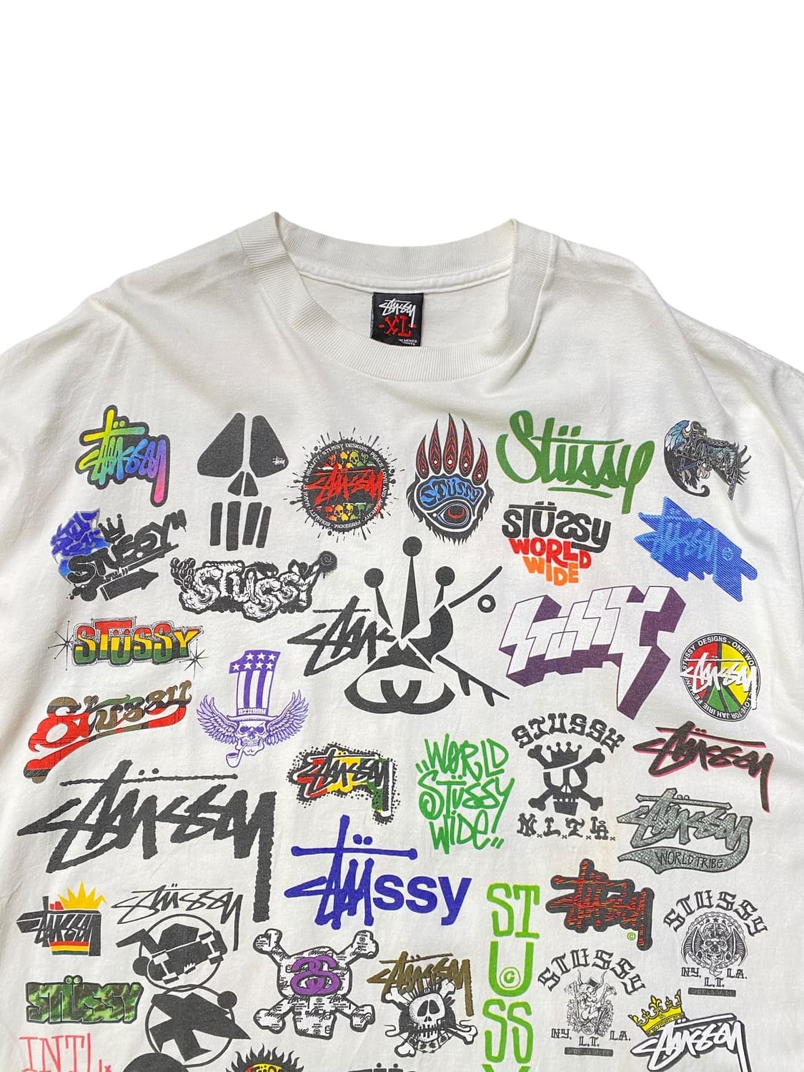 Stussy 스투시 올 로고 반팔 탑 상품이미지4