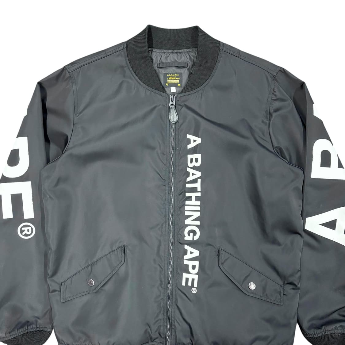 (L) 베이프 MA-1 나일론 봄버 자켓 상품이미지2