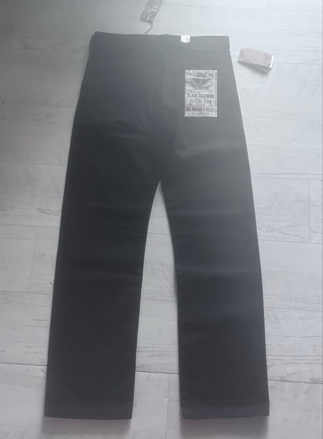RRL 더블알엘 빈티지 파이브 포켓 블랙온블랙 30x32 상품이미지2
