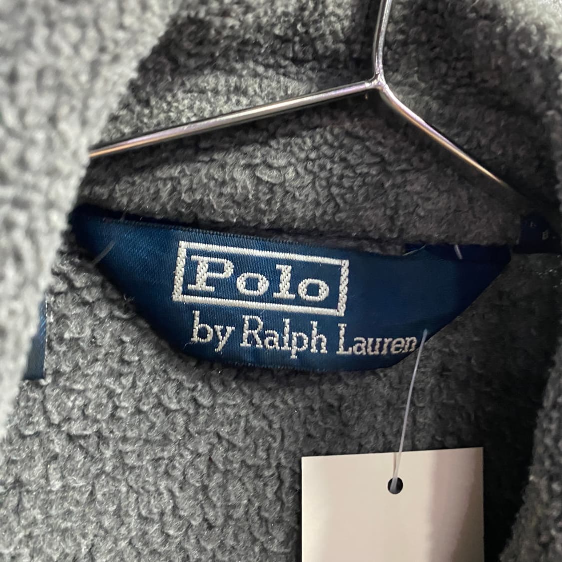 폴로랄프로렌 포니로고 그레이 플리스 스윙톱 자켓 B4469  상품이미지6