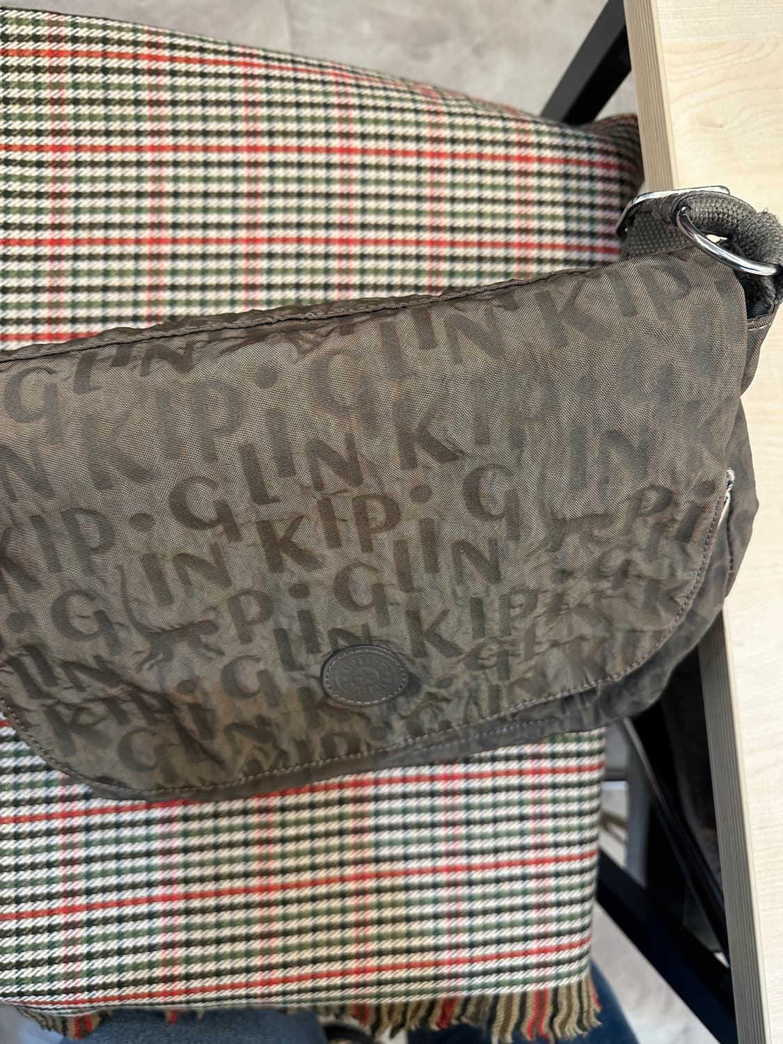 키플링 카키 브라운 숄더 크로스백 미디엄 상품이미지8