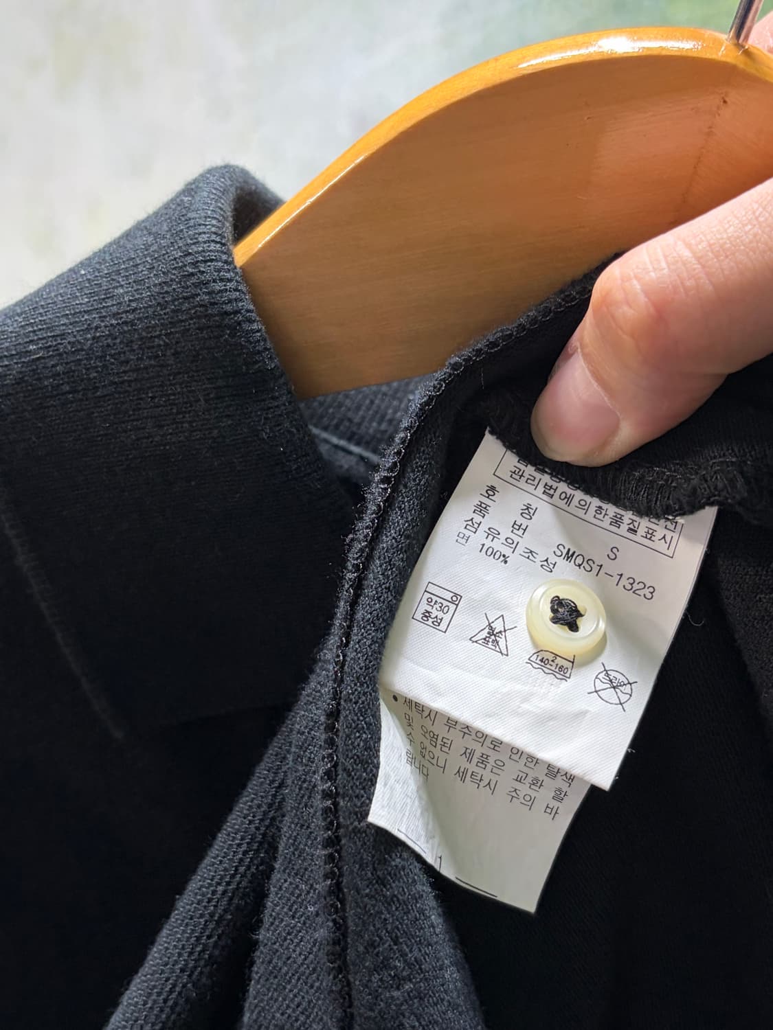 폴로 빅포니 치프키프 체이스 럭비티 블랙 카라 반팔 티셔츠 S 상품이미지10