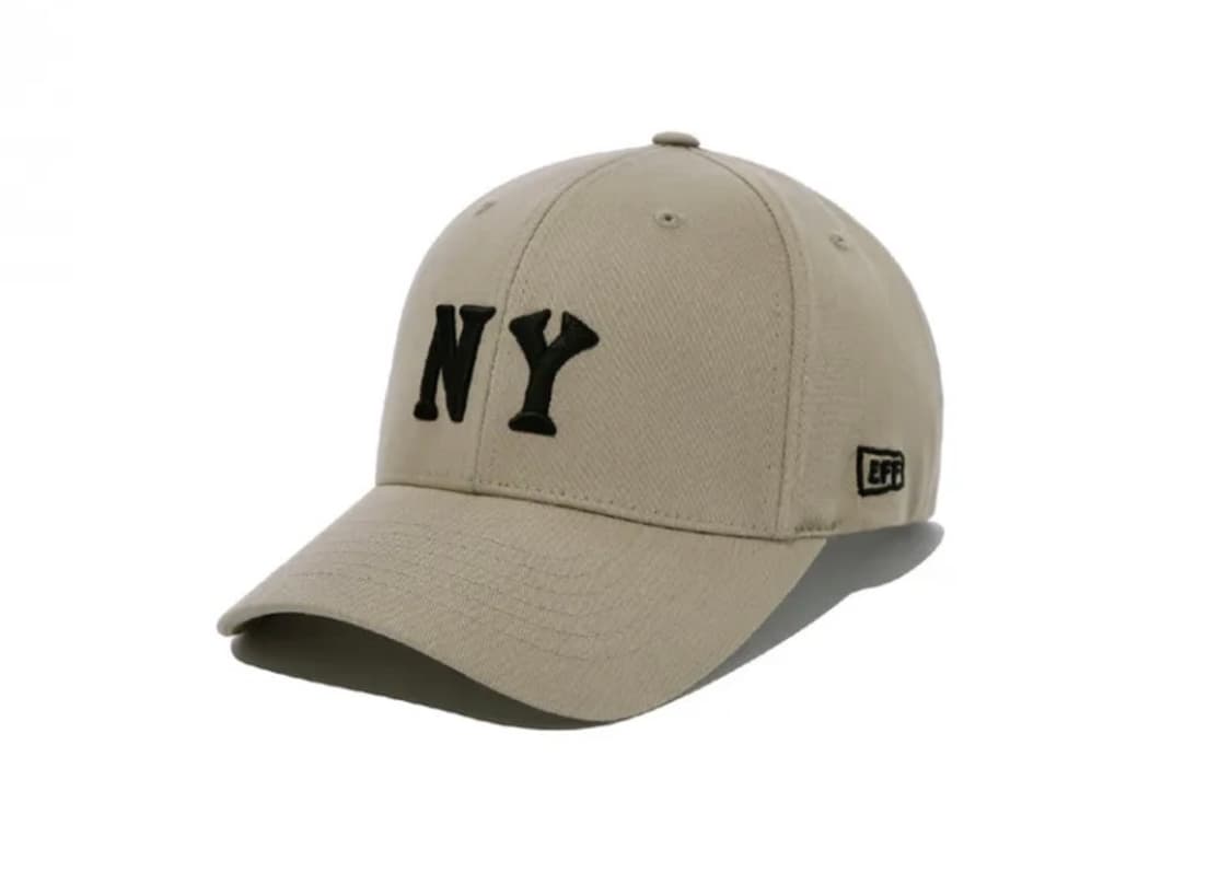 이벨핏드 ny 볼캡 베이지색 상품이미지1