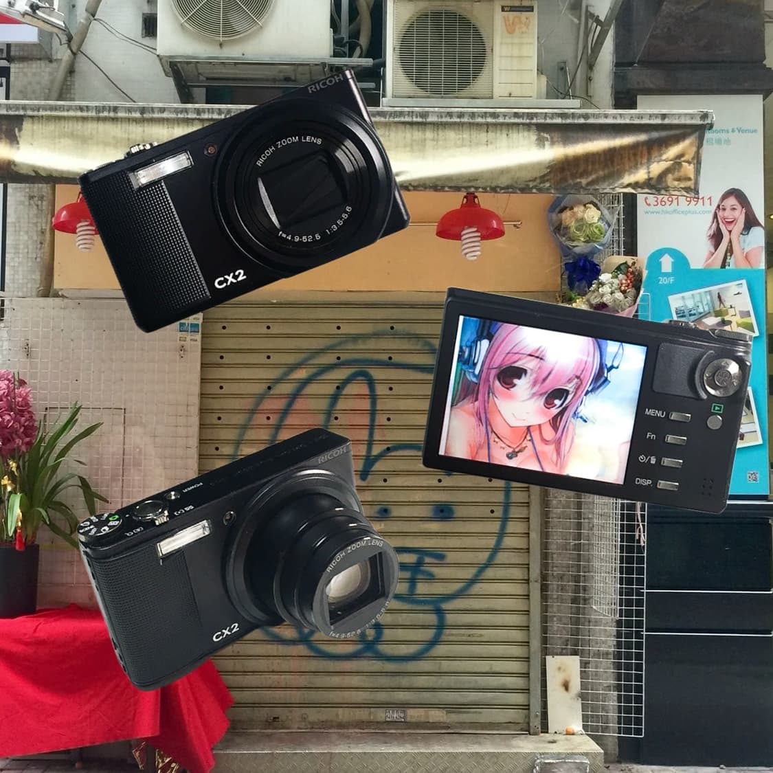[강력추천민트급]리코 RICOH CX2 빈티지디카 블랙 상품이미지1