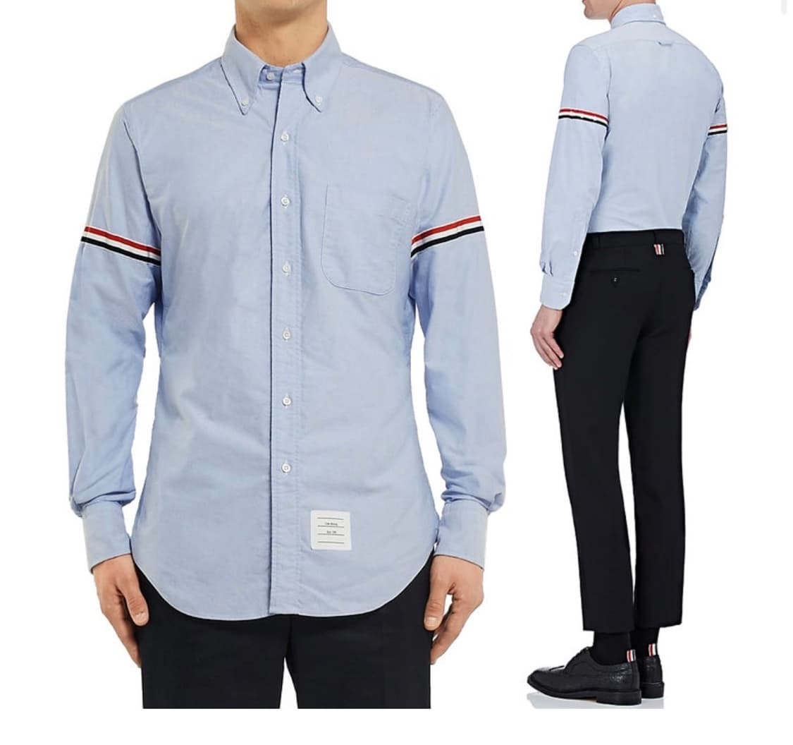 톰브라운 옥스포드 암밴드셔츠 (4) 상품이미지1