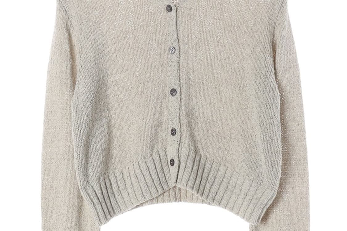 에잇세컨즈 루즈핏 베이지 가디건 L 상품이미지4