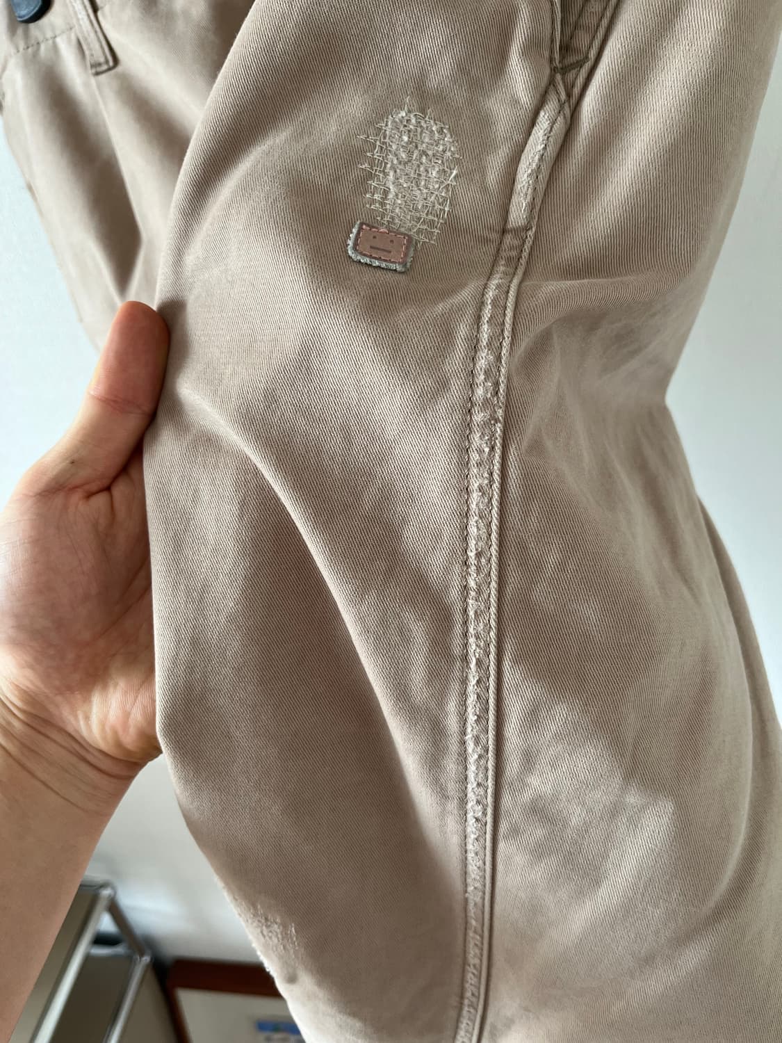 아크네 스튜디오 워크웨어 트라우져 데저트 베이지 상품이미지6