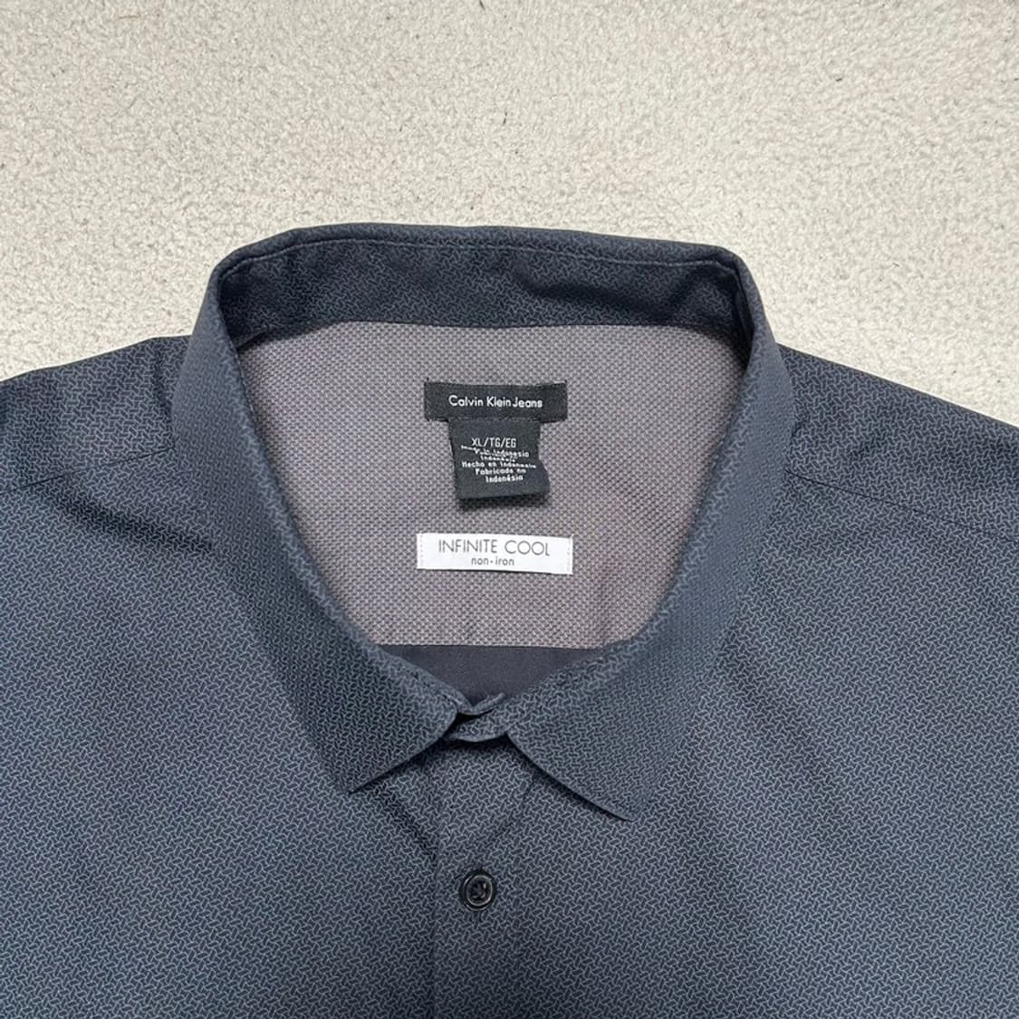 캘빈클라인 블랙 셔츠 XL 상품이미지3