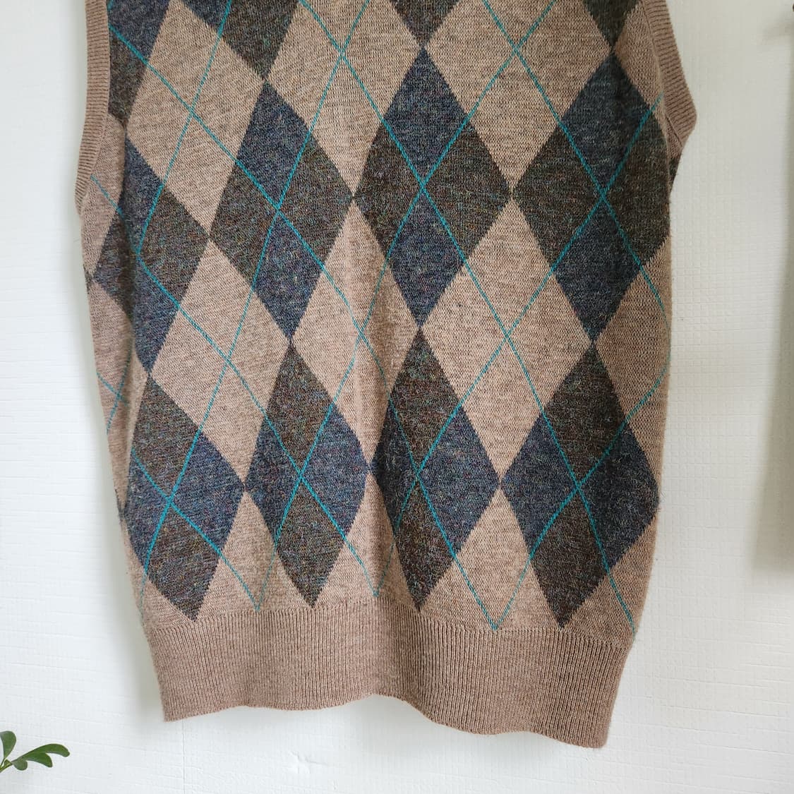 Robert Bruce 아가일 니트 베스트(USAmade)Robert B 상품이미지4