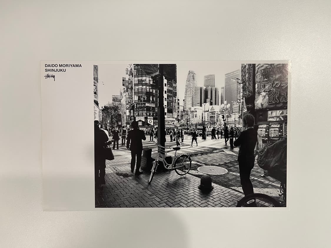 스투시 x 다이도 모리야마 한정판 아트 포토 2012 STUSSY 포스터 상품이미지2