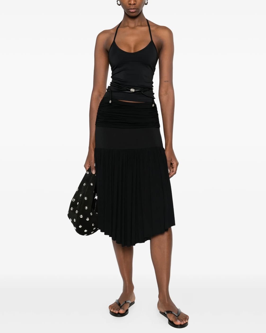 [S]기마구아스 Carine 러플 스커트/블랙 상품이미지2