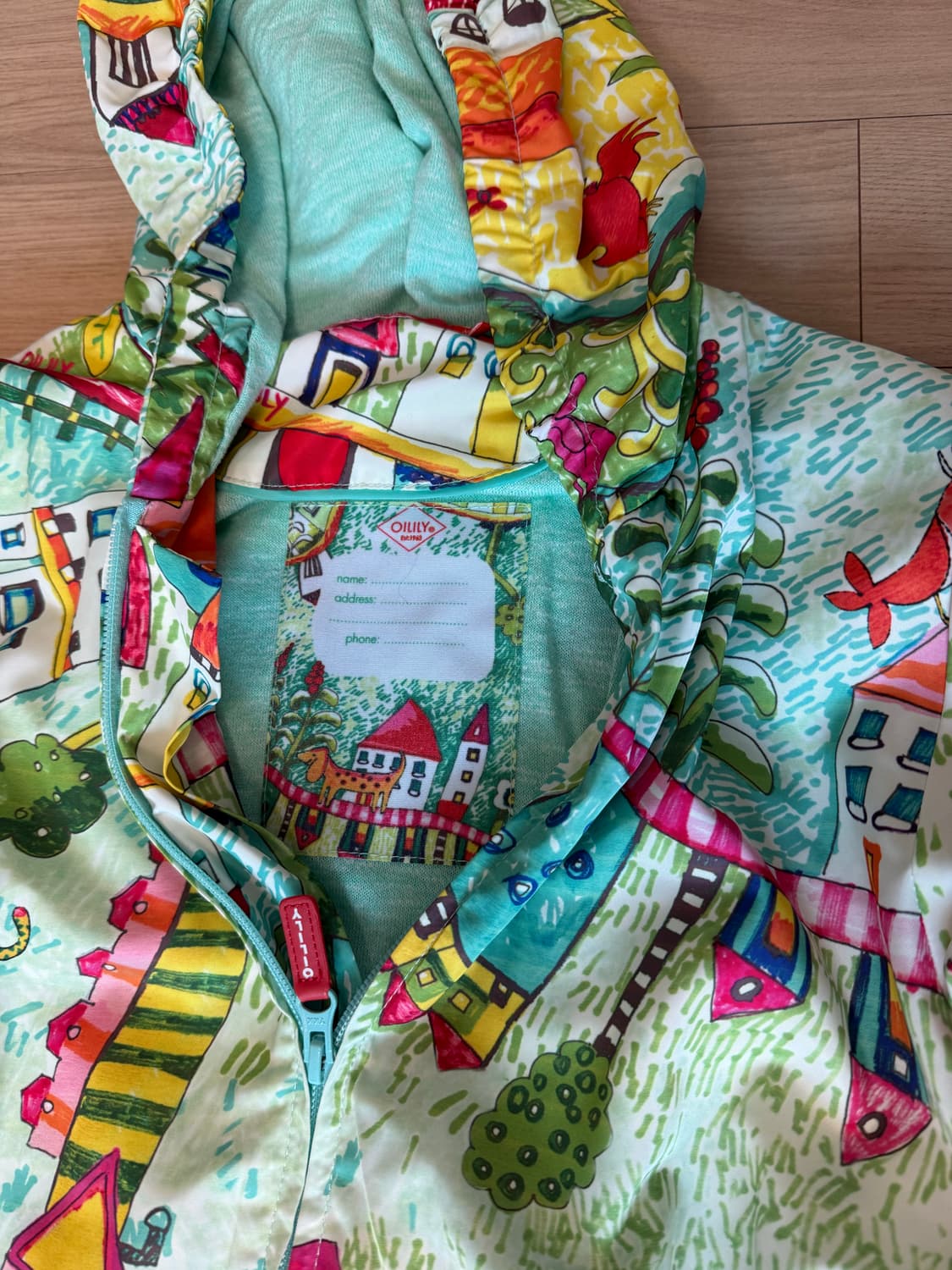 오일릴리 바람막이 상품이미지2