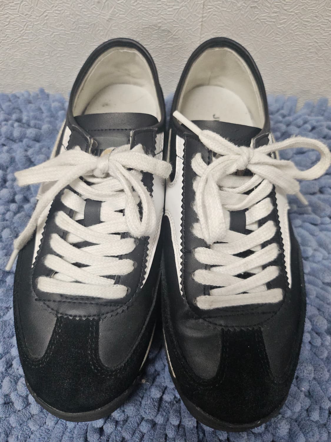 질스튜어트 뉴욕 스포츠 스위프트 블랙 가죽 스니커즈 235 상품이미지9