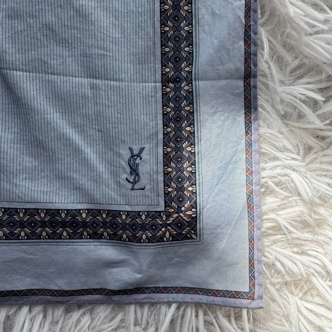 YSL 일본빈티지 손수건 입생로랑 빈티지손수건 입생로랑수건 onesize 상품이미지4