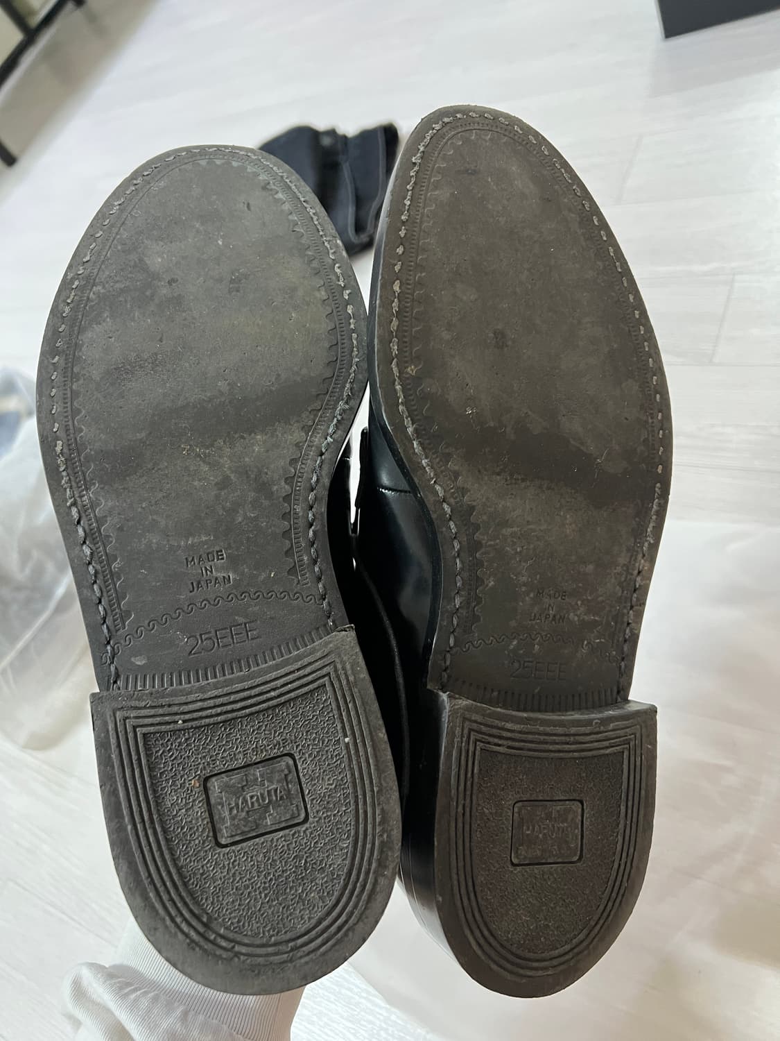 하루타 더비슈즈 711 블랙 250사이즈 상품이미지5