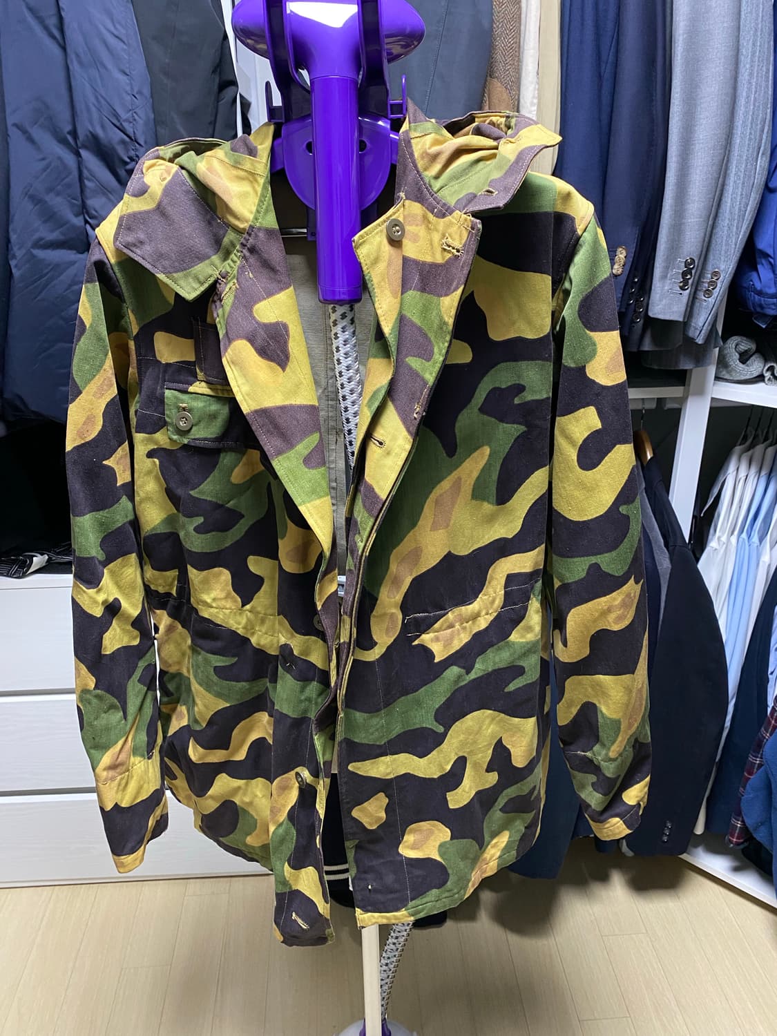 60’s 체코군 살라만더 야상 자켓 상품이미지2