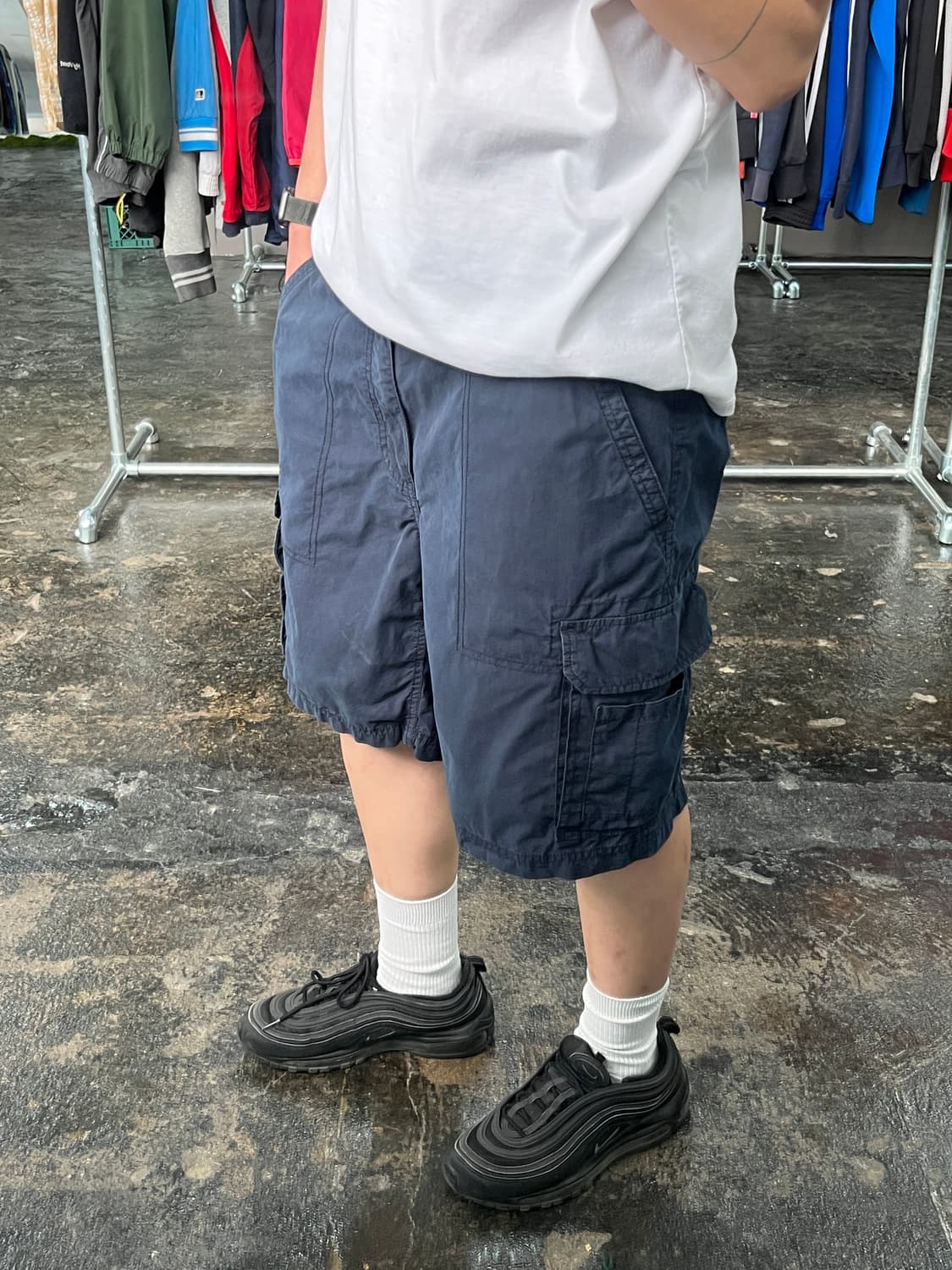  빈티지 카고 하프 팬츠 상품이미지2