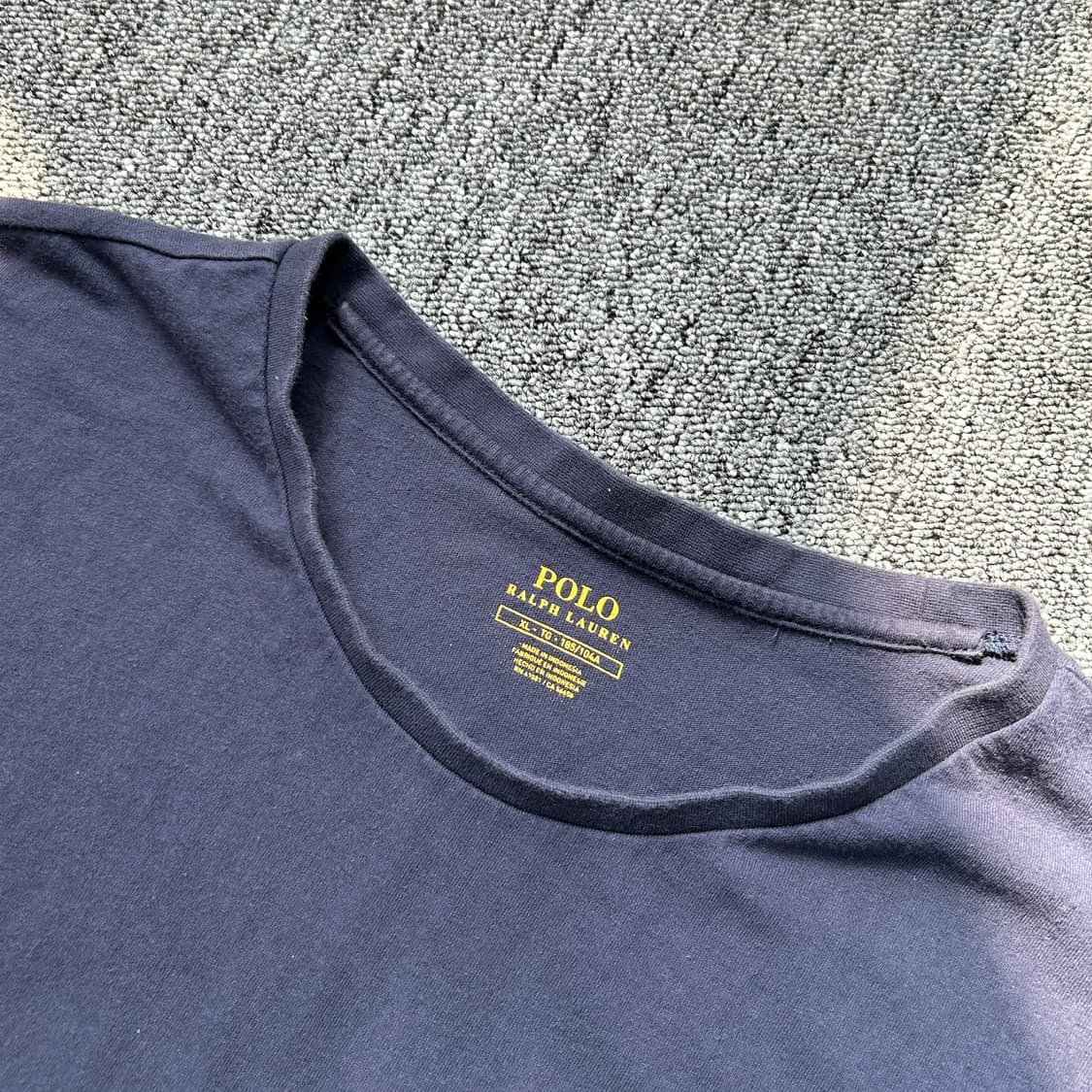 폴로 랄프로렌 네이비 포니 로고 반팔 상품이미지4
