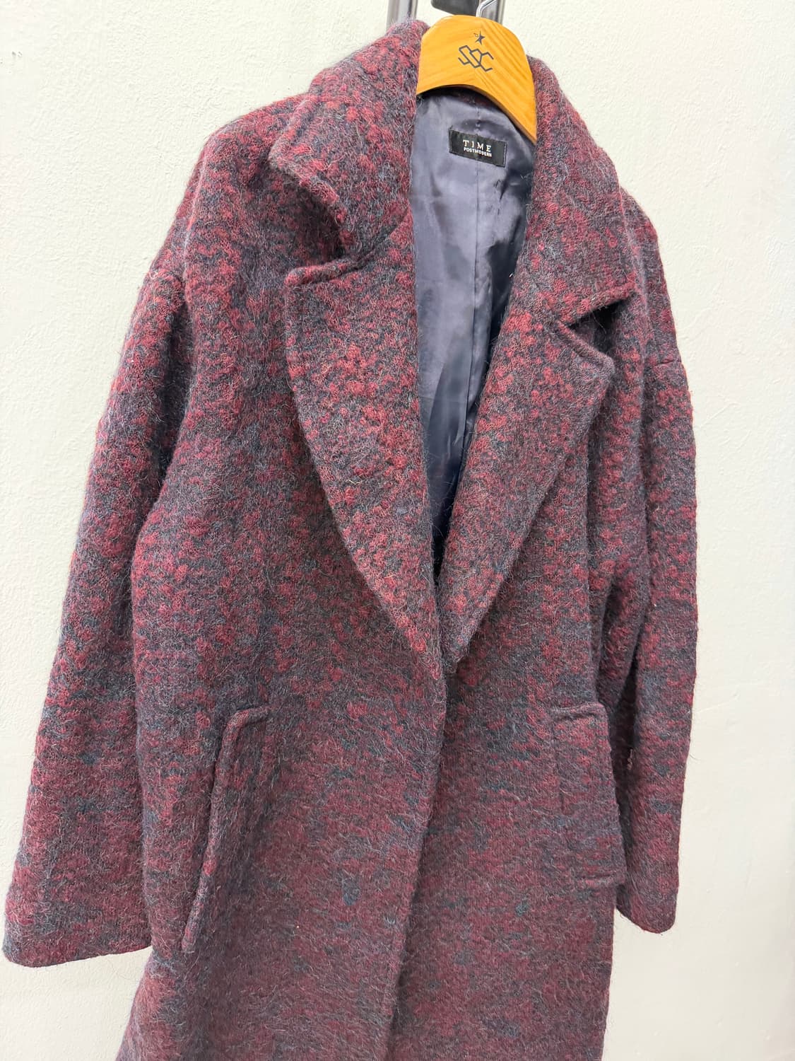 정품) TIME 한섬 여성 모직 코트 90 상품이미지2