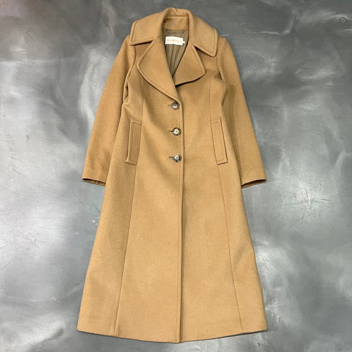  토리버치 울혼방 더블 롱 코트 y15625 상품이미지1