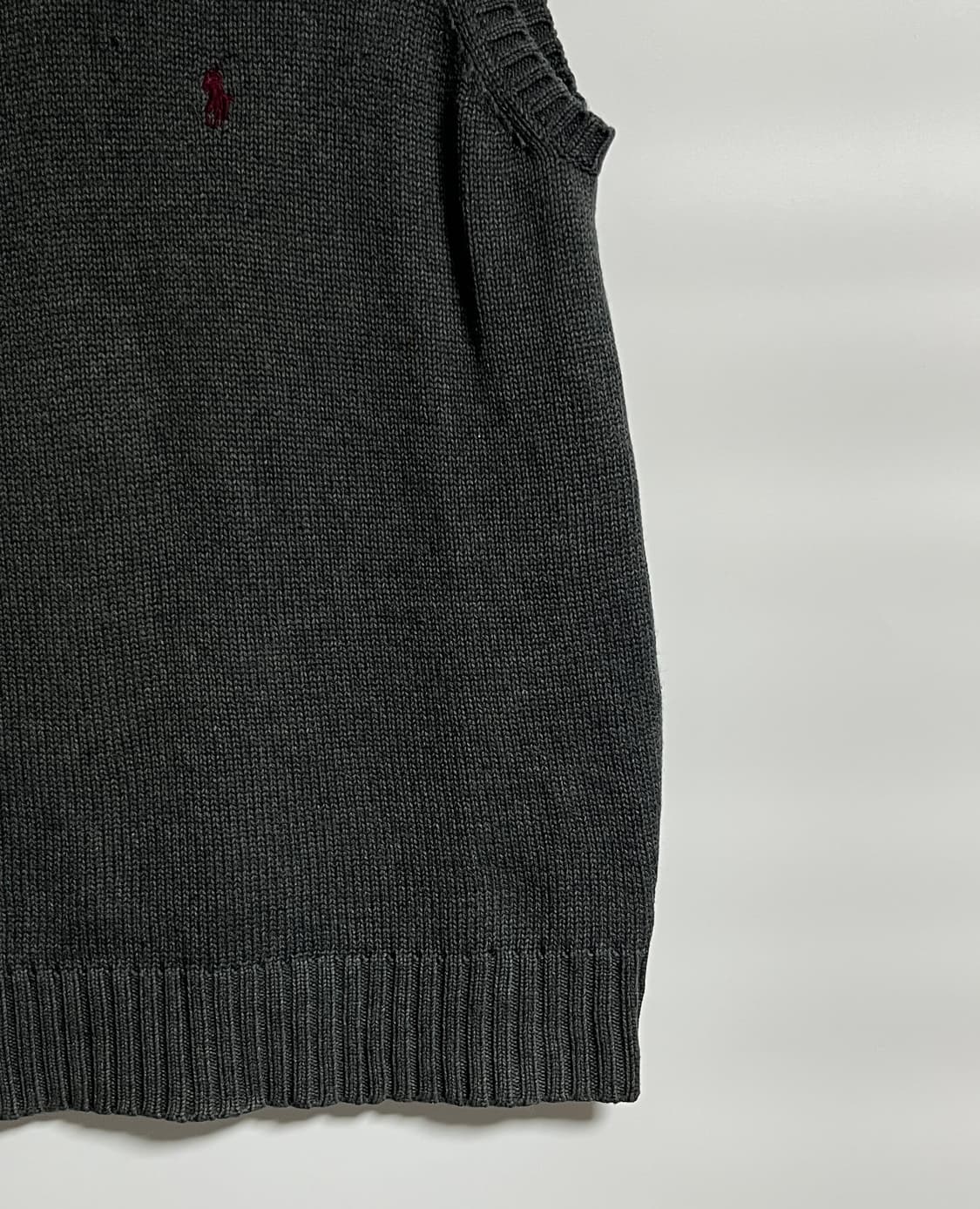 공용 폴로랄프로렌 버건디포니 니트 베스트 조끼 프리 상품이미지2