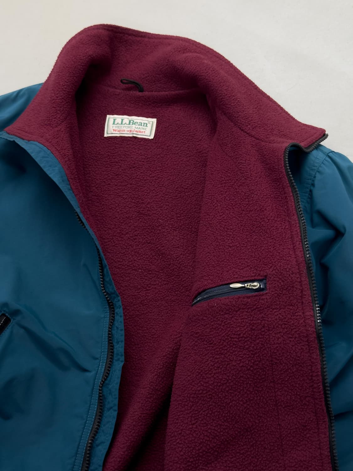 90's LL Bean 엘엘빈 웜업 자켓 상품이미지5