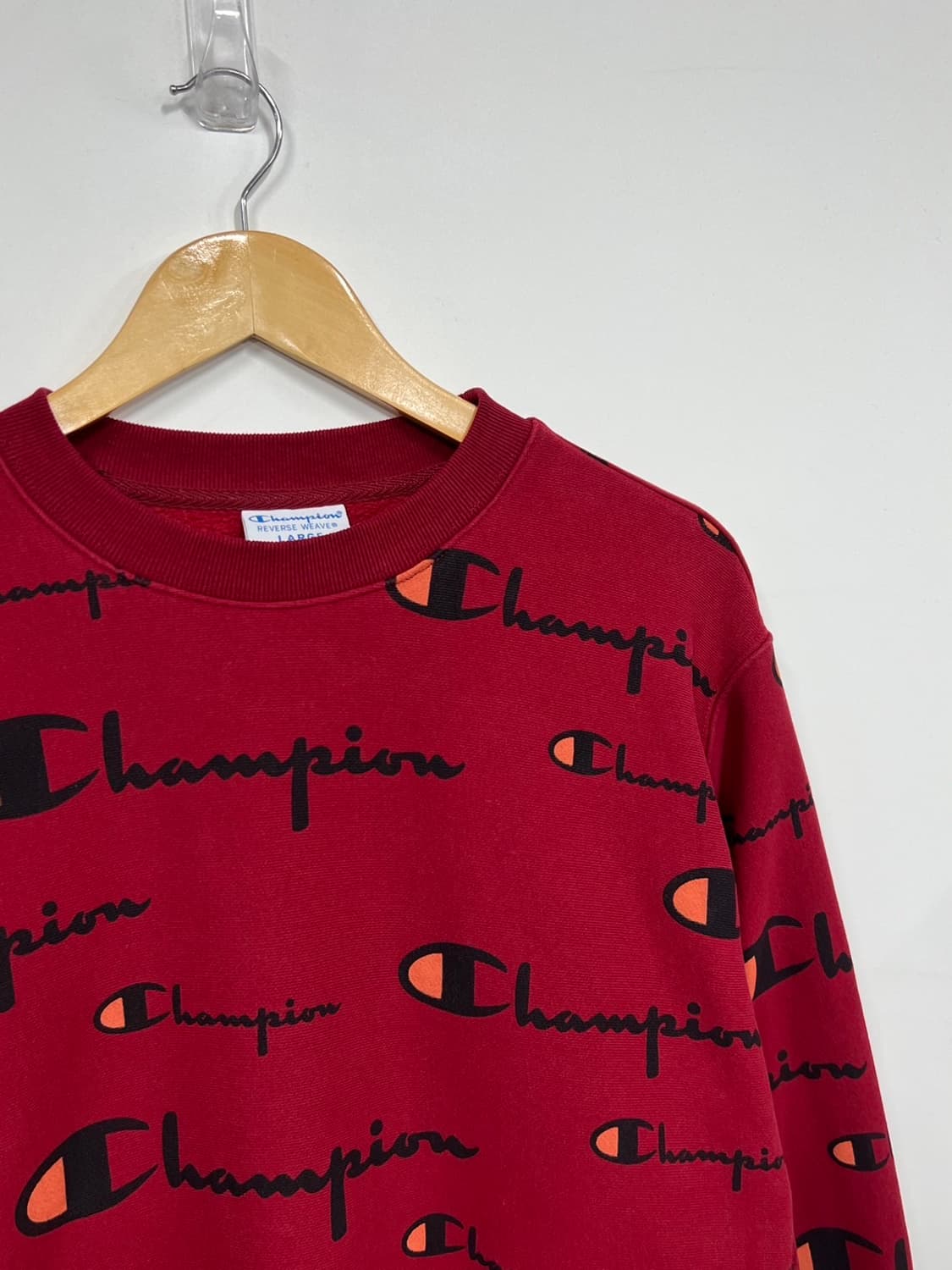 챔피온 리버스위브 멀티 빅로고 맨투맨 상품이미지2