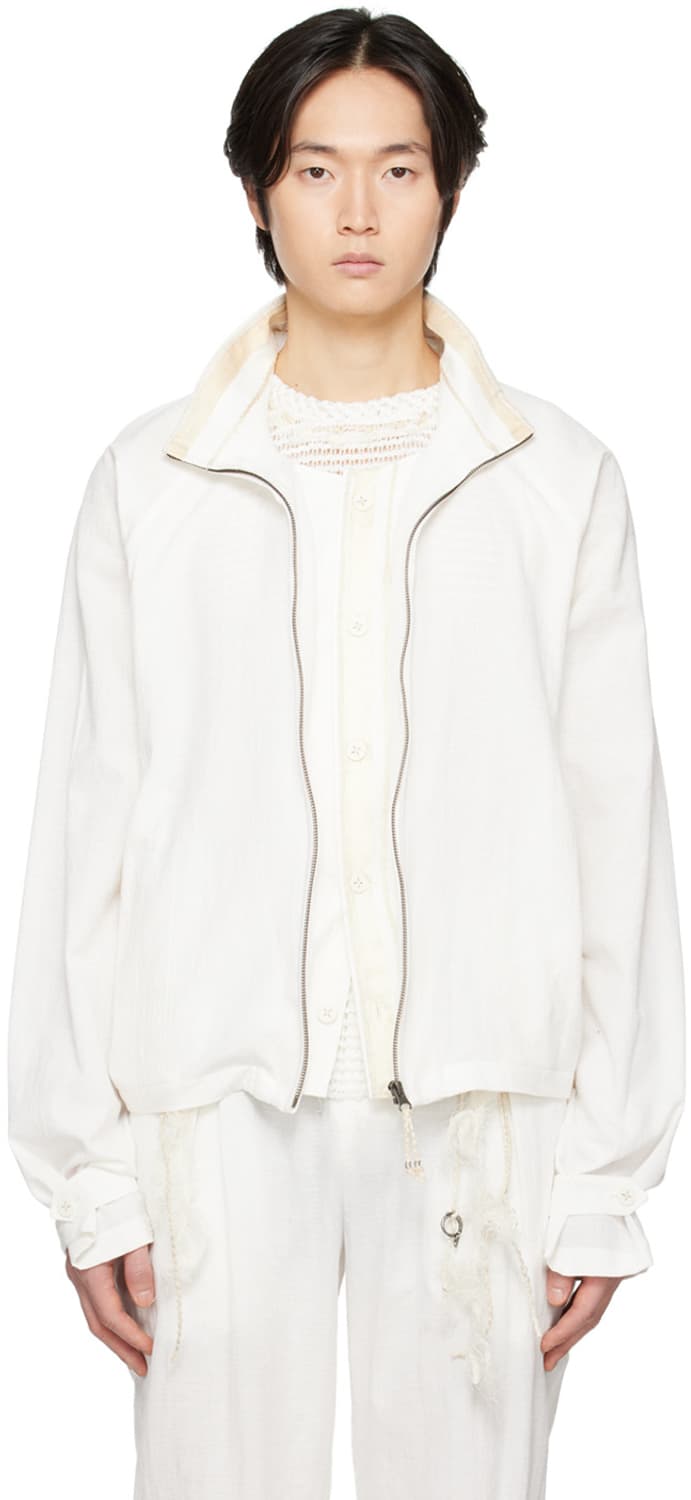 Hyeinseo trim zip up 상품이미지1