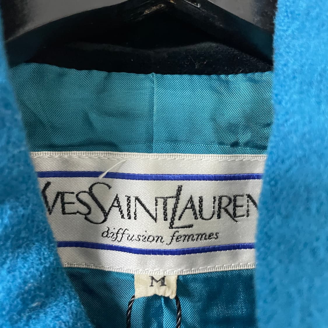 입생로랑 블루 코트 M(W) 상품이미지4