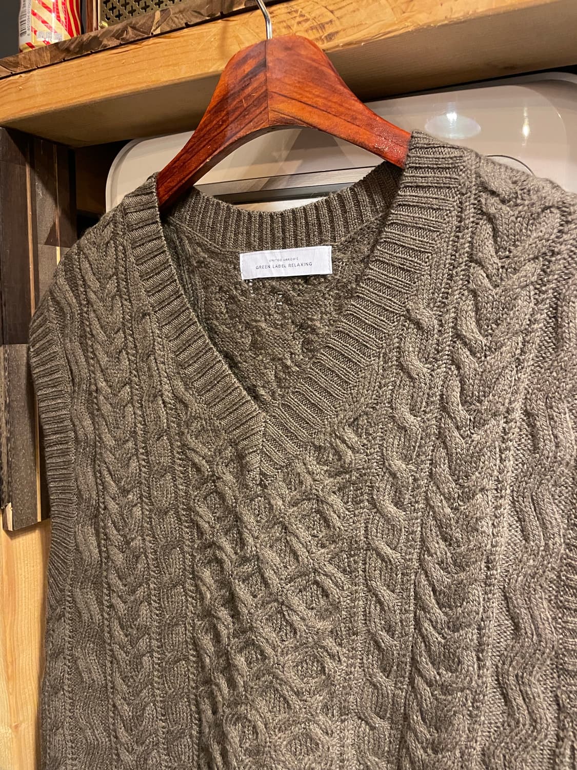 유나이티드애로우즈 니트조끼 상품이미지3